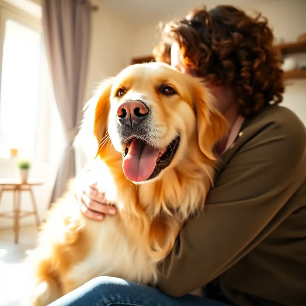 happy families with their golden retrievers, diverse group of pet owners and their beloved dogs, warm community feeling